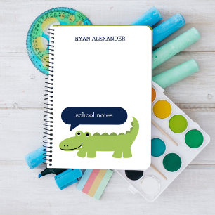 Cool Alligators Personalised Notebook