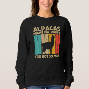 Cool Alpaca For Men Women Peruvian Animal Alpaca Sweatshirt