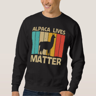 Cool Alpaca For Men Women Peruvian Animal Alpaca Sweatshirt