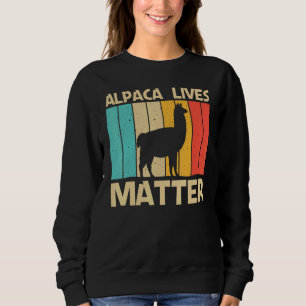 Cool Alpaca For Men Women Peruvian Animal Alpaca Sweatshirt