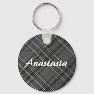 Cool, Amazing, Black and White Key Ring