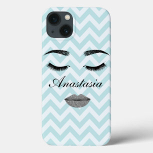 Cool, Amazing, Blue Face whit name iPhone 13 Case