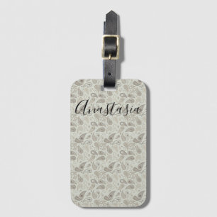 Cool, Amazing Grey Luggage Tag