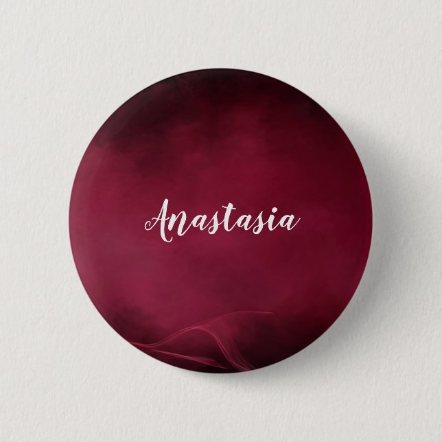 Cool, Amazing, red  6 Cm Round Badge (Front)