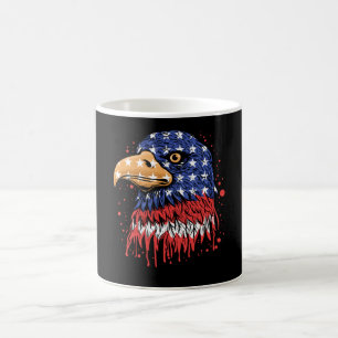 Cool American Flag Eagle Art - USA flag Coffee Mug