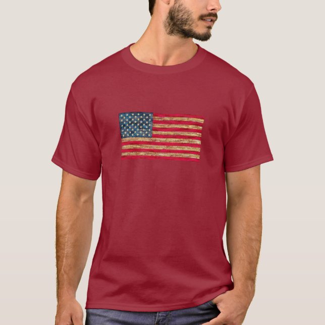 Cool American Flag T-shirt (Front)