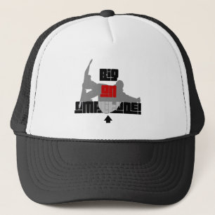 Cool amplitude snowboarding trucker hat