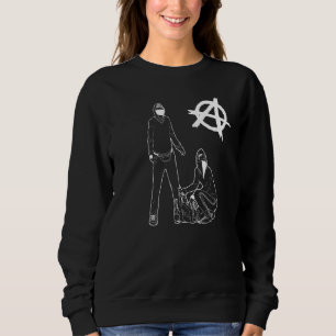 Cool Anarchy Anarchie Punk I Anarchist Anarcho Cap Sweatshirt