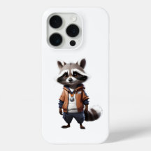 Cool and Adorable Racoon Illustration