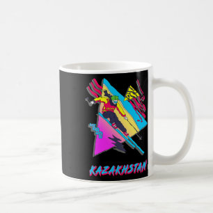 Cool And Colourful Kazakhstan Skiing Adventure Coffee Mug