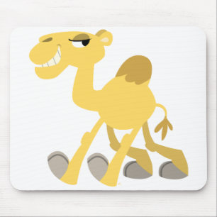 Cool and Cute Cartoon Camel Mousepad