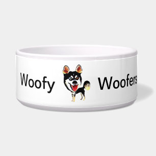 Cool and Funny Siberian Husky Dog Bowl