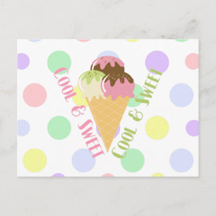 Cool and Sweet Postcard