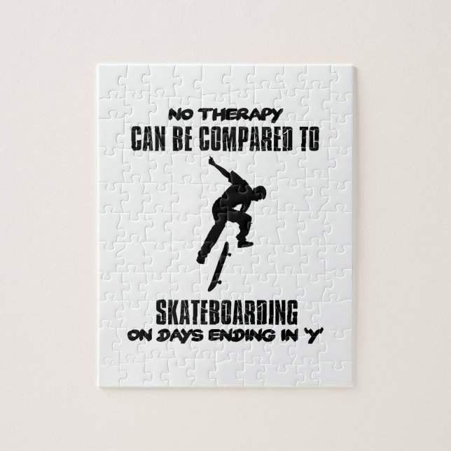 cool and trending skateboarding DESIGNS Jigsaw Puzzle (Vertical)