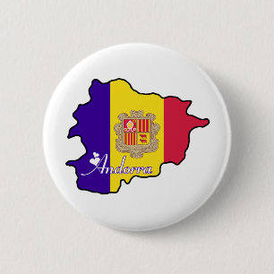 Cool Andorra 6 Cm Round Badge