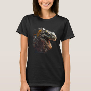 Cool angry dinosaur Tyrannosaurus Rex 2 T-Shirt