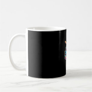 Cool Angry Unicorn Playing Baseball Ball Bat Baseb Coffee Mug