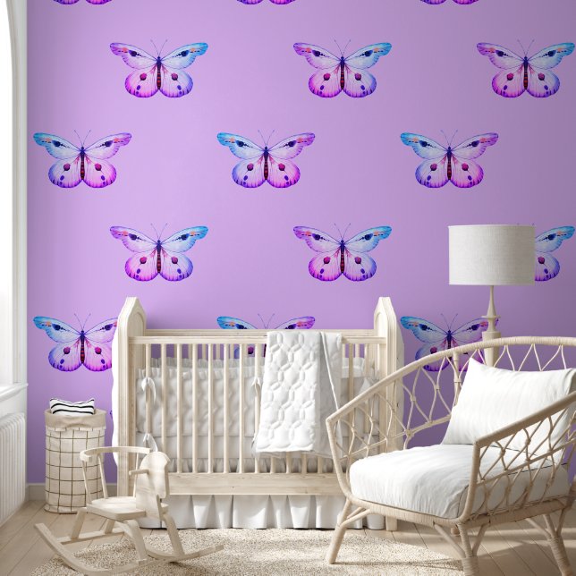 Cool Animal Pattern - Butterfly 1b Wallpaper (Kids)