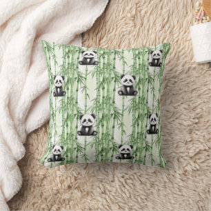 Cool Animal Pattern - Cute Panda 1  Cushion