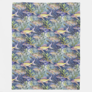 Cool Animal Pattern - Gecko 1 Fleece Blanket