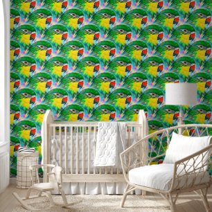 Cool Animal Pattern - Parrot Birds 1 Wallpaper