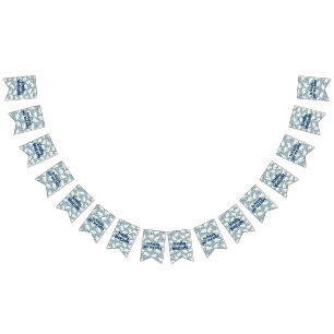 Cool Animal Pattern - Polar Bears 1 + text Bunting