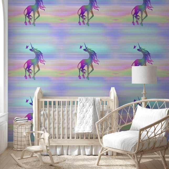 Cool Animal Pattern - Stands Alone Unicorn 3 Wallpaper (Kids)