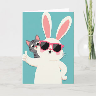 Cool Animal Thumbs Up Card