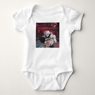 Cool Anime Alchemist Boy Fantasy Art for Kids and Baby Bodysuit