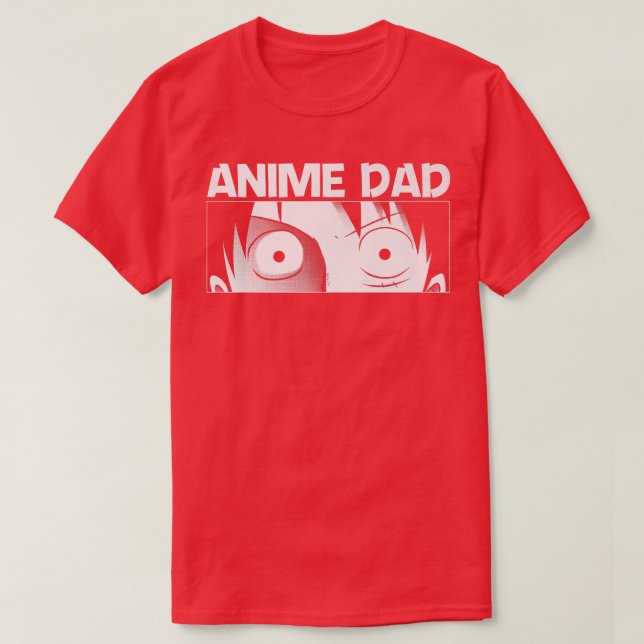 Cool Anime For Dad Father Otaku Japanese Manga Ani T-Shirt (Design Front)