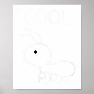 Cool Ant, Puns, Funny, Jokes, Sarcastic _1 Poster