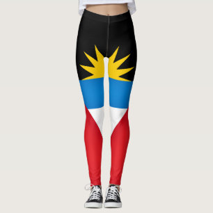 Cool Antigua And Barbuda Flag Fashion Leggings