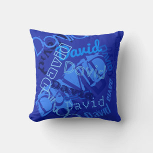 Cool Any Name Collage Cushion