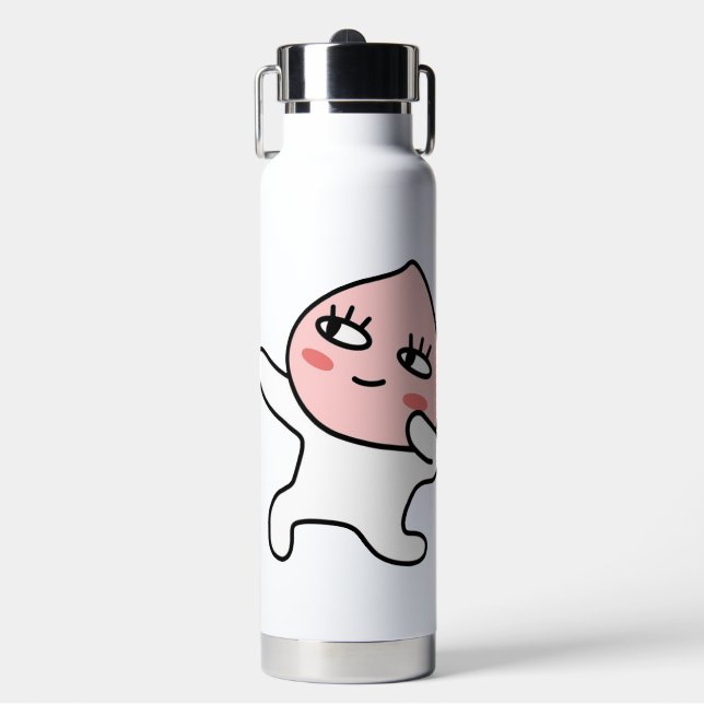 Cool Apeach Water Bottle (Front)