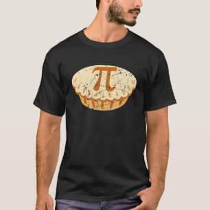 Cool Apple Pie Pi Day Symbol Math Teachers Student T-Shirt