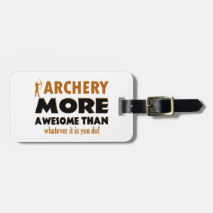 Cool Archery designs Luggage Tag