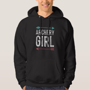 Cool Archery Girls Women Bow Hunting Target Sport Hoodie