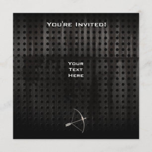 Cool Archery Invitation
