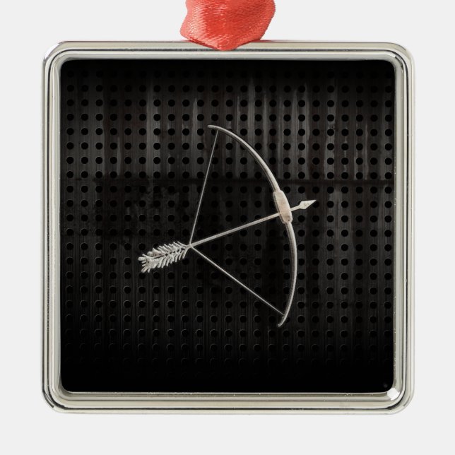 Cool Archery Metal Ornament (Front)