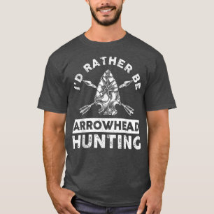 Cool Arrowhead Design For Men Women Arrowhead Hunt T-Shirt