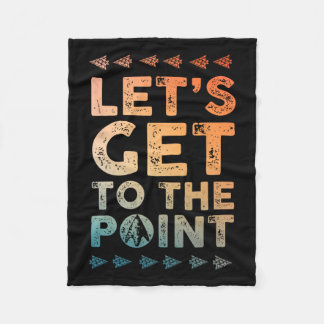 Cool Arrowhead Hunting Design For Men Women Arrowh Fleece Blanket