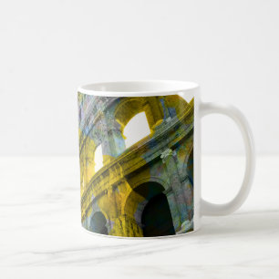 Cool art of Rome elements in trendy way Coffee Mug