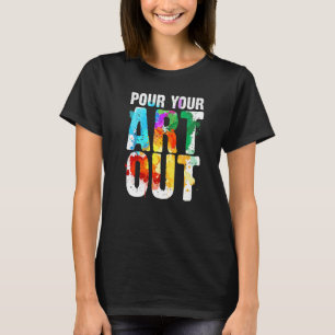 Cool Artist For Men Women Painter Teacher Paint Ar T-Shirt
