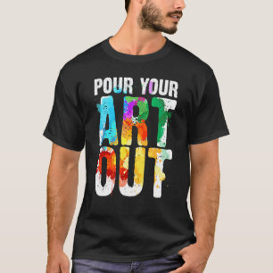 Cool Artist For Men Women Painter Teacher Paint Ar T-Shirt