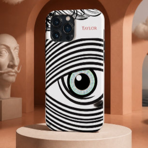 Cool & Artsy Artsy Abstract Eye Personalised Case- iPhone 13 Pro Max Case