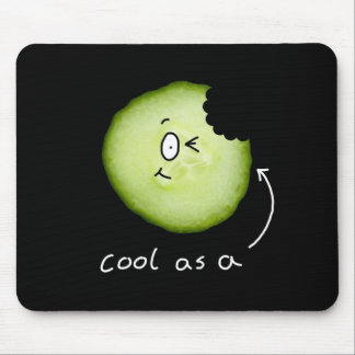 cool as a cucumber mouse mat