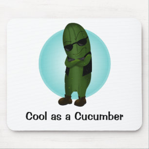Cool As A Cucumber Mouse Pad