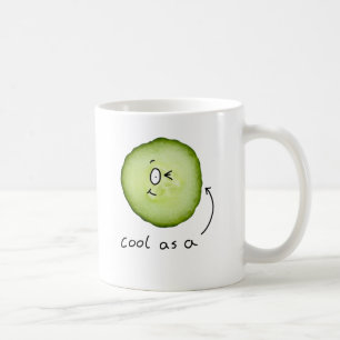 cool as a cucumber mug