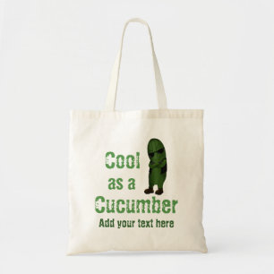 Cool As A Cucumber Personalised Tote Bag