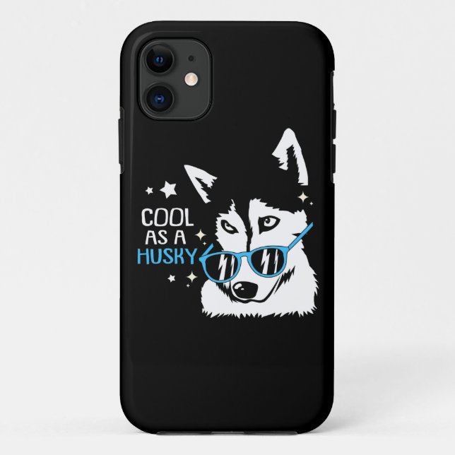 Cool As A Husky Dog Case-Mate iPhone Case (Back)